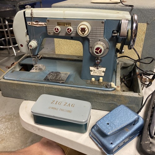 stradivaro sewing machine Zig Zag 140 Untested From Estate Sale eBay