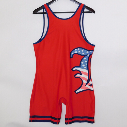 Singlet de lucha libre Vantage Match usado Liberty High School Henderson Nevada XL - Imagen 2 de 6