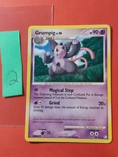 2008 Pokemon Diamond and Pearl Legends Awakened #56 Grumpig, UC, NF/H, cd2