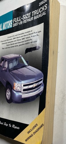 Chilton General Motors Full-Size Trucks 2007-09 Repair Manual 28626 - Picture 3 of 11