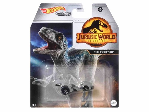 Coches de personajes Hot Wheels Jurassic World Dominion Velociraptor 'Beta' 4/6 - Imagen 5 de 7