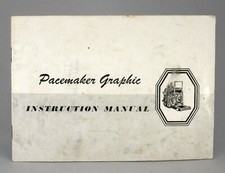 GENUINE PACEMAKER GRAPHIC INSTRUCTION MANUAL  EXCELLENT CONDITION 