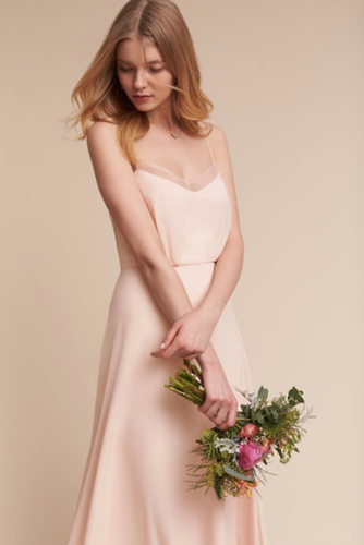 New Watters Dove Dress size 0 BHLDN MSRP: $280 - Picture 4 of 5