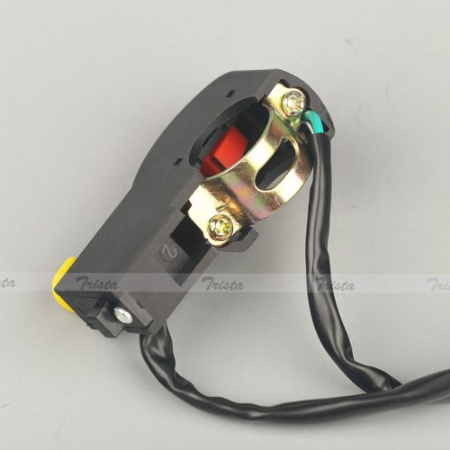 Motorcycle ATV 7/8" Handlebar Horn Turn Signal Headlight Electrical Start Switch - Picture 12 of 12