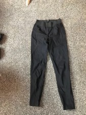 Stella McCartney Black Zipper Ankle Pants Sz 40