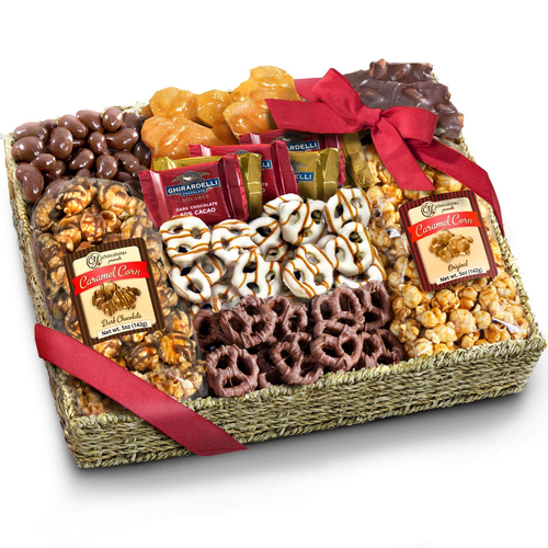 A Gift inside Chocolate, Caramel and Crunch Grand Gift Basket - Picture 9 of 12