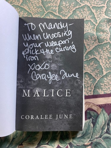 Malice - Coralee June Signed - Picture 2 of 4