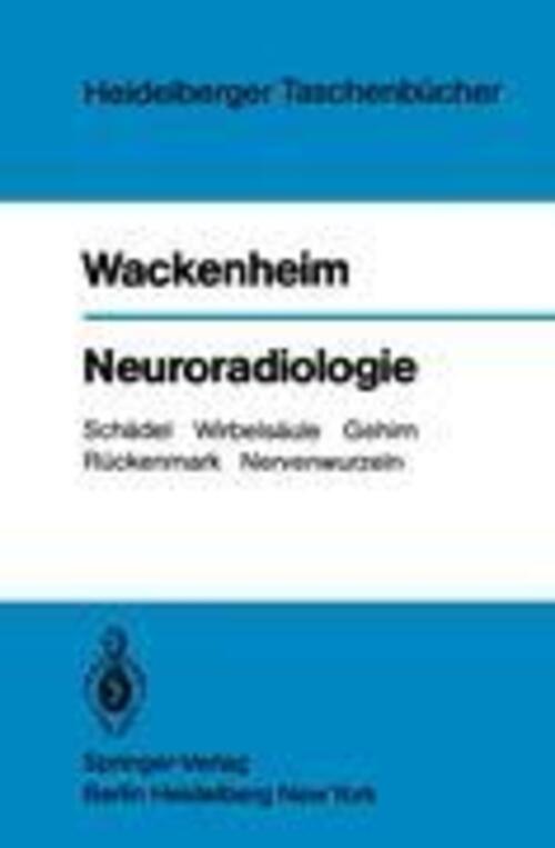 Thumbnail - A. Wackenheim | Neuroradiologie | Taschenbuch | Deutsch (1980) |