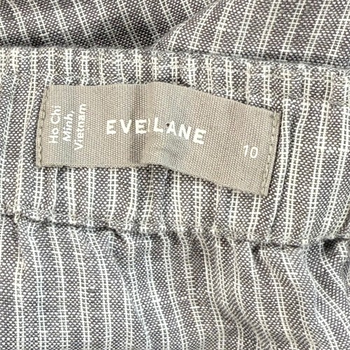 Everlane Linen Striped Jumpsuit Wide Leg Sleeveless Casual Size 10 NWOT- no belt - Bild 10 von 13