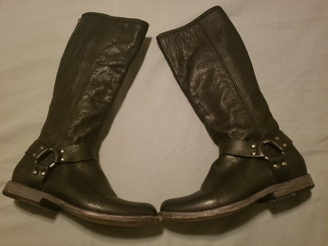 frye tall boots wide calf