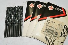 9 pcs CLEVELAND #6 HSS 118 DEG Split Point NAS Type-A Black Jobber Drills USA