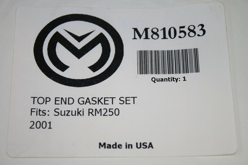 Moose Racing Top End Gasket Set Suzuki RM250 RM 250 2001 head base kit M810583 - Picture 3 of 3