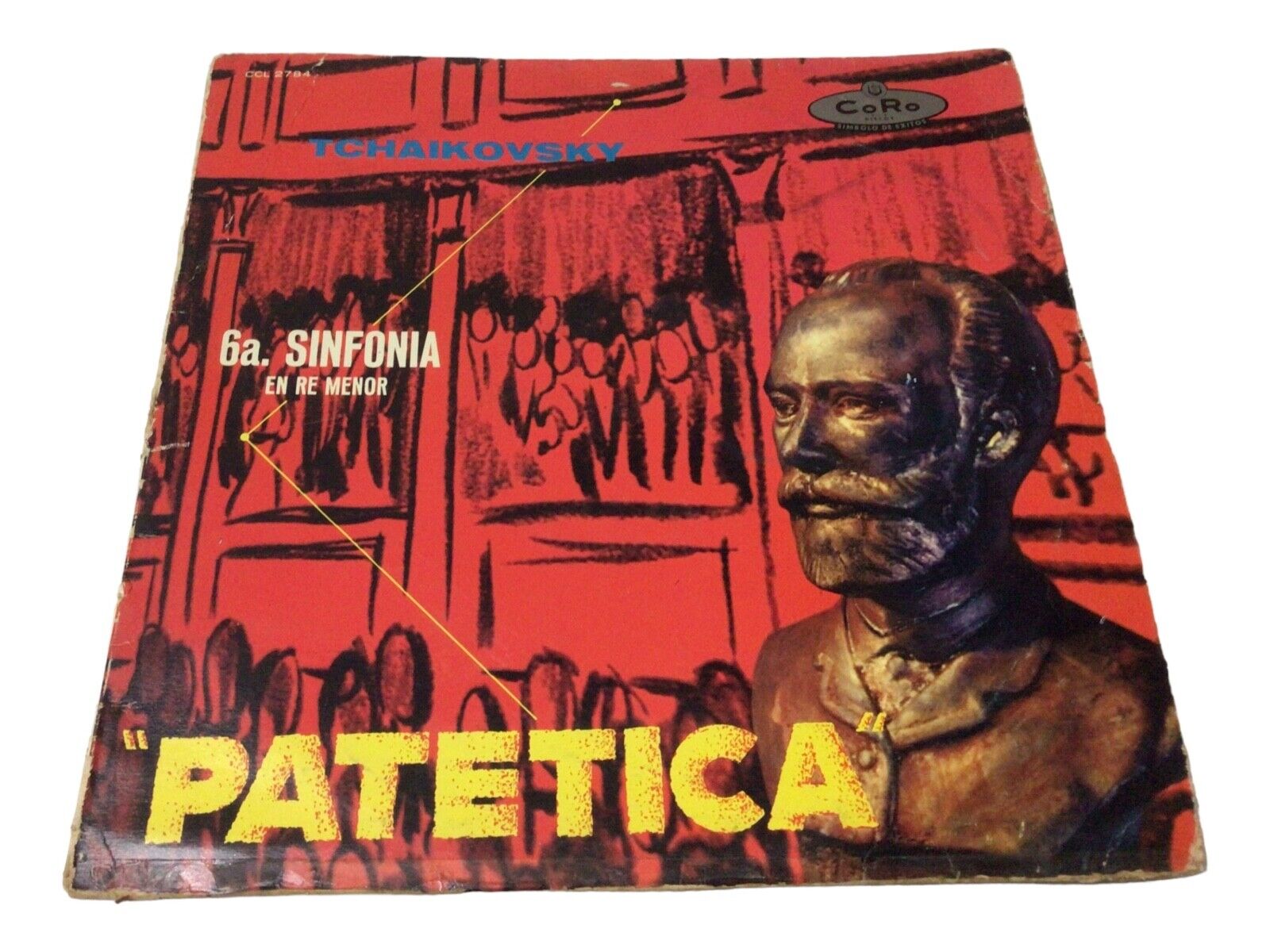 LP TCHAIKOVSKY 6a. Sinfonia EN RE MENOR “PATETICA” CoRo Discos CCL2784