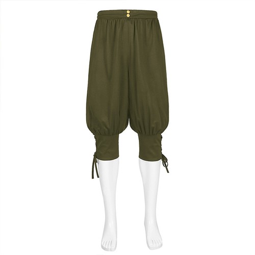 Mens Pirate Pants Performance Bloomers Viking Renaissance Costume Theme Party - Picture 18 of 35
