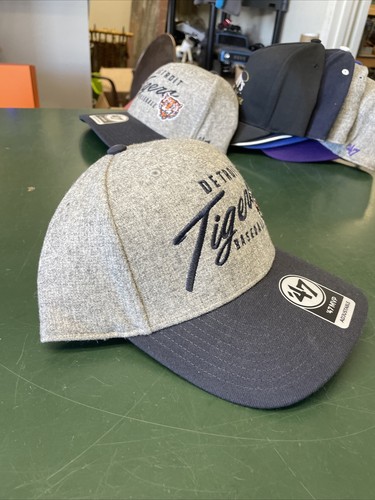 Detroit Tigers MLB '47 Brand Adjustable Strapback Cooperstown Collection Hat - Picture 2 of 9