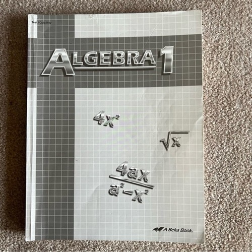 Abeka Algebra 1 Student/Teacher Curriculum Set of 6 - Picture 4 of 7