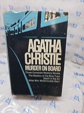 Murder on Board by Agatha Christie 1974 Hardcover