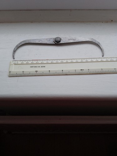 Vintage hand-held caliper for motor shaft diameter measuring etc. - Picture 3 of 7