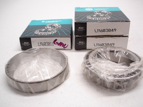 2 NEW BCA BEARINGS & (1) RACE FOR FORD 9" E-CASE DIFFERENTIAL / LOCKER 3.062"  - Picture 1 of 3