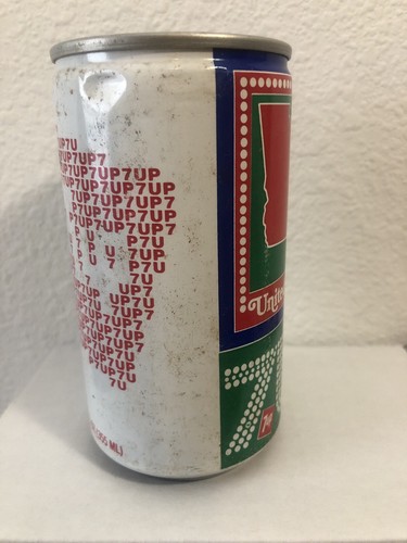 Lata 7 UP 🙂 1788 Georgia United We Stand 🙂 🙂 Lata de soda abierta inferior - Imagen 4 de 12