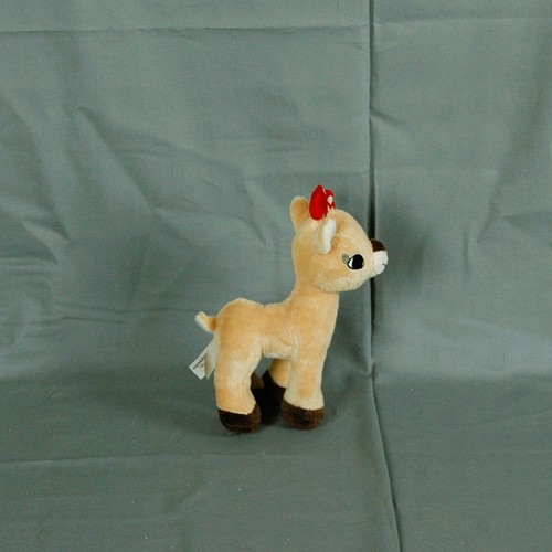 Rudolph Reindeer Eight Inch Holiday Plush “BY Rudolph Co.” - Picture 4 of 5