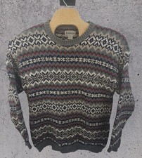 Vintage 90s Aeropostale Fair Isle Sweater Mens XL Nordic Thick Cotton Grandpa