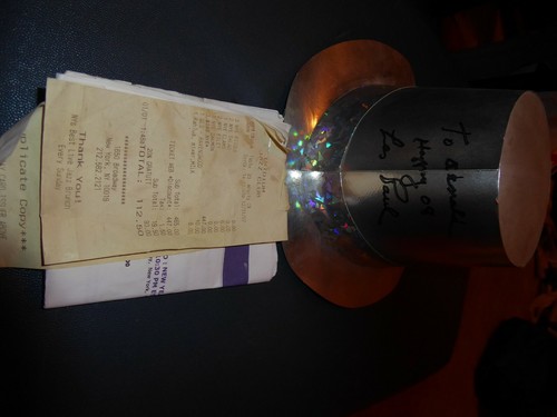 Autographed Les Paul Happy New Year 2008 paper hat unique rare + proof - Picture 6 of 6