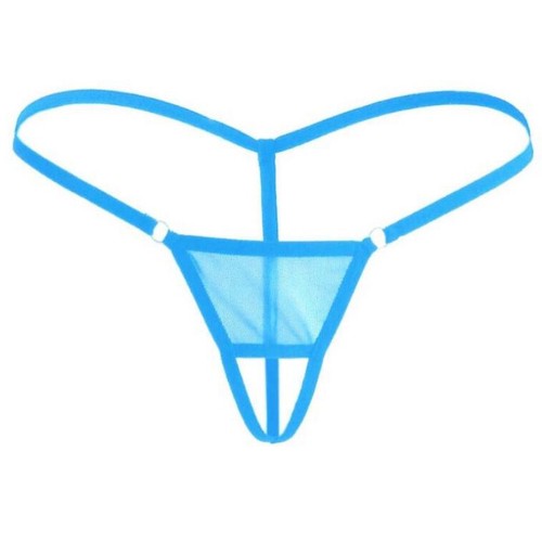 US Damen Männer Sexy Dessous Mini Micro Höschen Tanga G-String Unterwäsche T-Back - Bild 13 von 13