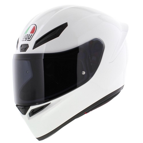 AGV K1-s ECE 22.06 Solid Gloss White Full Face Motorcycle Helmet, 2206 - Picture 12 of 15