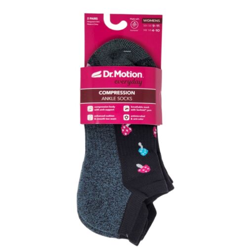 Dr. Motion Damen 2er Pack süße Design Kompressionssöckchen - Bild 10 von 17