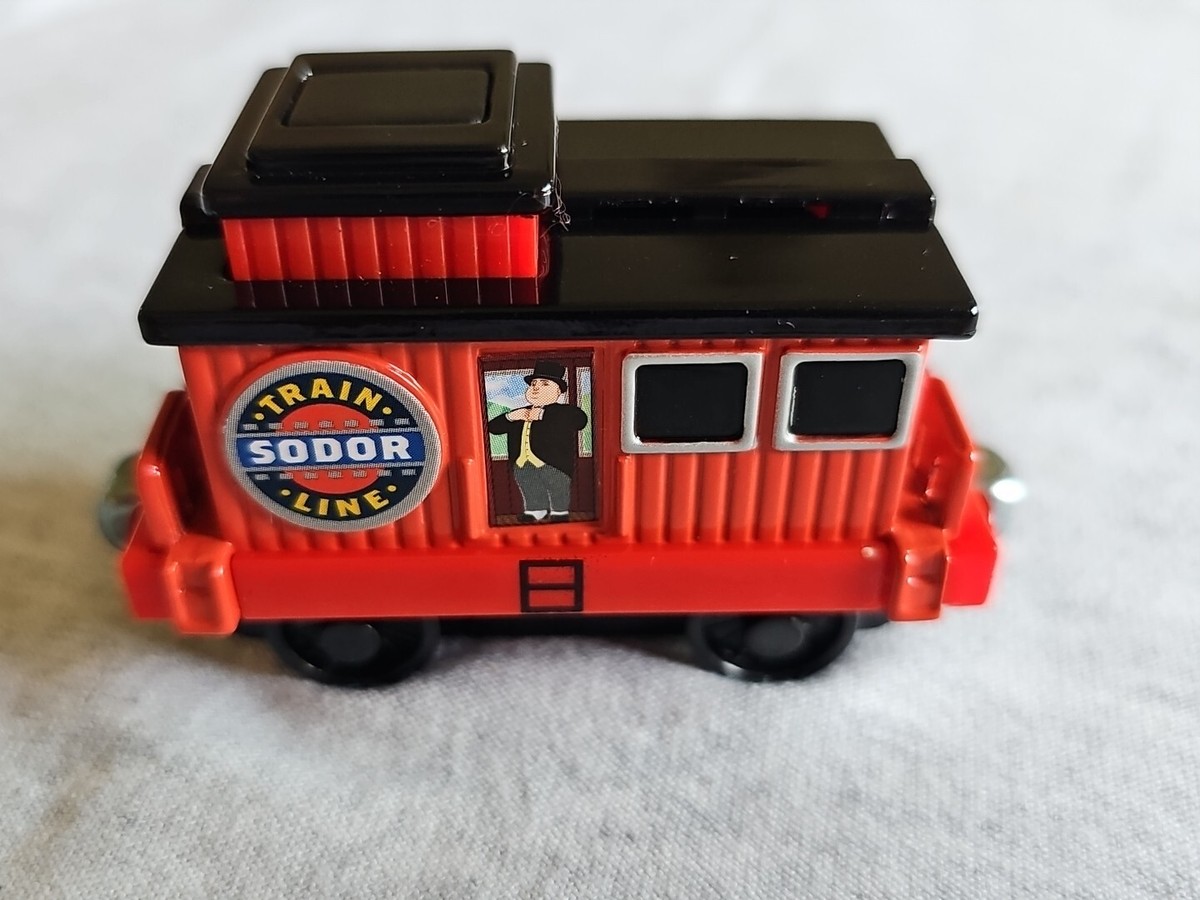 Thomas & Friends Musical Red Caboose Wooden Magnetic Railway