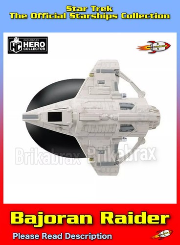 Eaglemoss Star Trek Raumschiff Sammlung Ausgabe 74: Bajoran Raider Modell Raumschiff - Bild 4 von 5