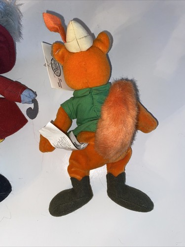 NWT Lot Of 3 Disney Robin Hood Captain Hook Crock Bean Bag 8" Plush Disney Store - Picture 3 of 10