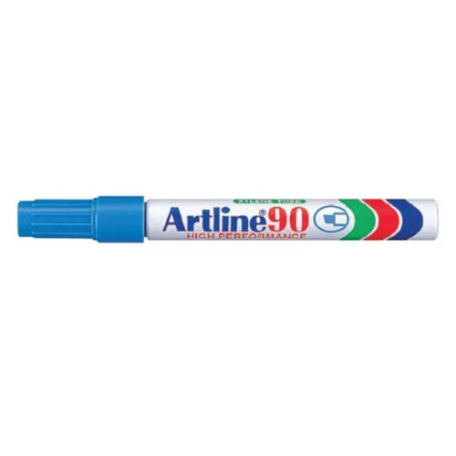 Artline 90 Permanent Marker 5mm Chisel Assorted - Picture 6 of 11