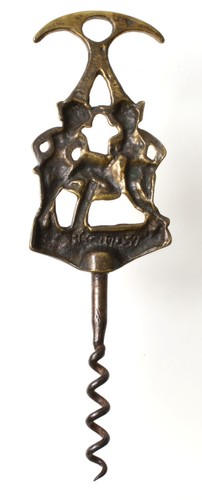 1934 British Registered Design Corkscrew - Dartmoor Pixies - Picture 2 of 4