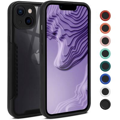 Hülle für Apple iPhone 13 Handyhülle Kameraschutz Klar Schutz Hybrid Case Cover