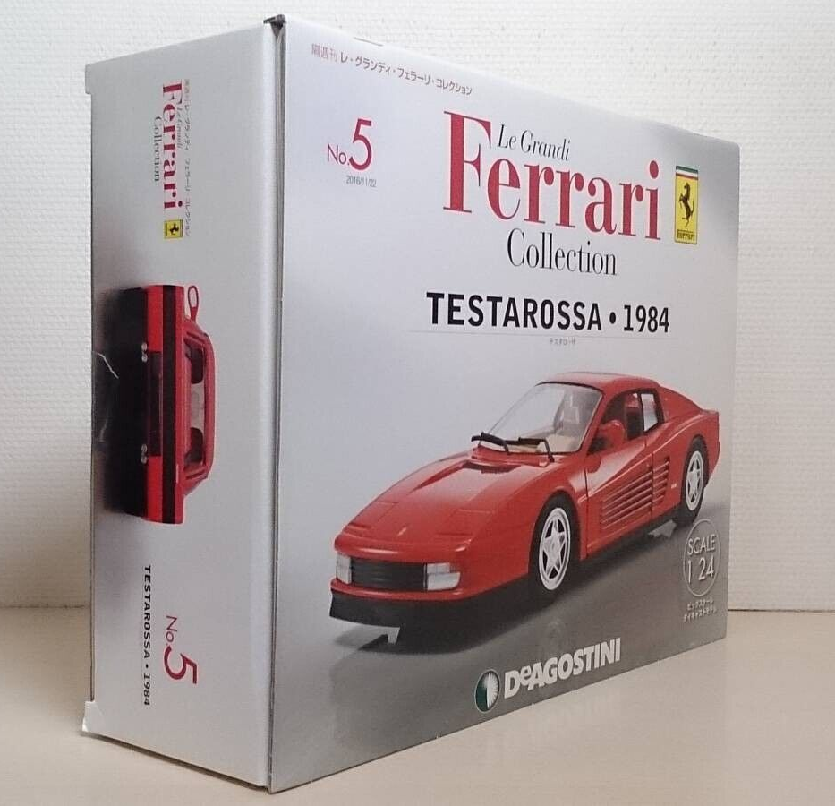 Le Grandi Ferrari Collection 5 TESTAROSSA 1984 Car 1/24