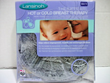 Lansinoh TheraPearl 3 in 1 Breast Cold/Hot Therapy- 2 Reusable Nursing Packs NOB