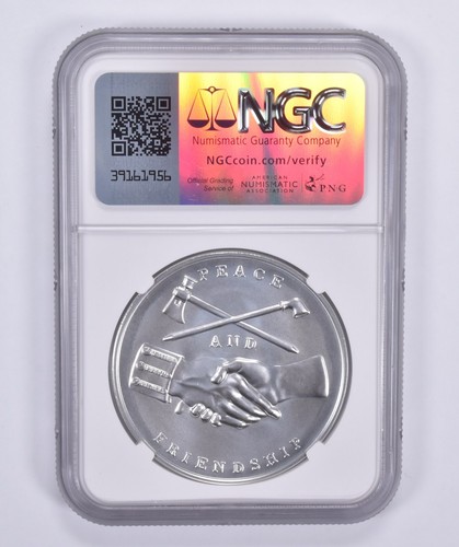 (2021) 1oz Silver Medal John Tyler US Mint Presidential Series MS70 NGC Lbl - Picture 2 of 5