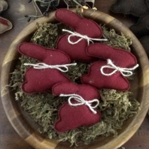 Stuffed Bunny Rabbit Bowl Fillers Cupboard Tucks Primitive Country Home Decor 4 - Bild 1 von 4