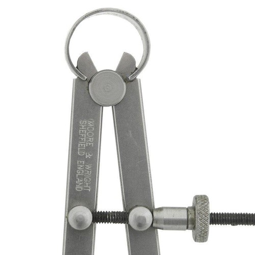 Moore and Wright 150mm 6\" Jenny Hermaphrodite Scribe Spring Caliper 56R Worksho - Picture 3 of 3