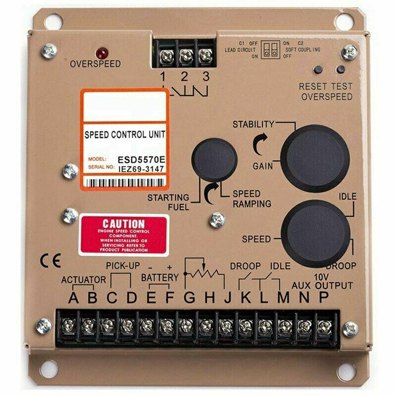 New Engine Controller ESD5570E Speed Control Governor Unit for Diesel Generator