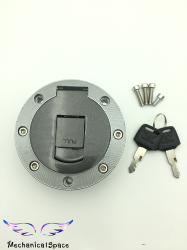 Motorcycle Fuel Gas Tank Cap Cover Key For Yamaha FZR1000 FJ1200 1992 1991 1990 - Picture 1 of 9