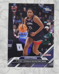 SARAH STRONG 2024-25 Bowman U NOW Basketball  #106 Freshman Season UCONN