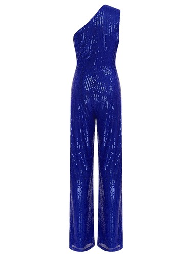 Women Bodysuit Unique Jumpsuit Fashion Show Straight Leg Pants Street Wear Bar - Picture 132 of 147