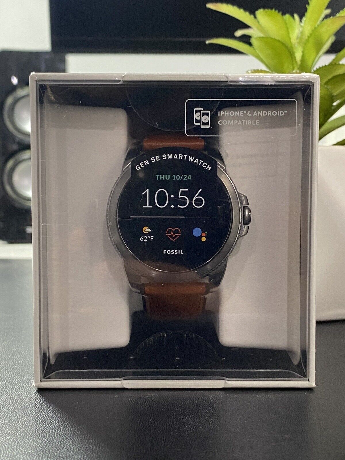 Hviske Jeg vil være stærk Indtægter Fossil Gen 5 Carlyle Touchscreen Smartwatch - Brown for sale online | eBay