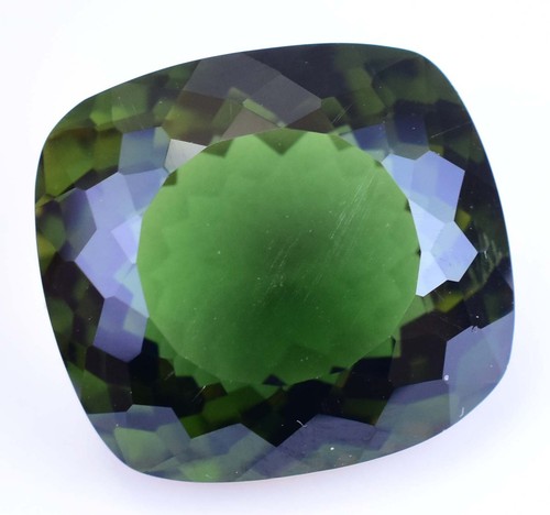 Natural Bi-Color Tourmaline 22.10 Ct Cushion Cut Rare Certified Loose Gemstone - Picture 4 of 6
