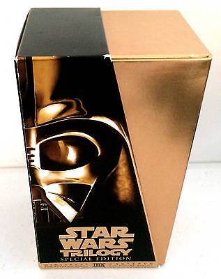 STAR WARS TRILOGY VHS BOX SET IV V VI ⢠SPECIAL EDITION ⢠Gold Box | eBay