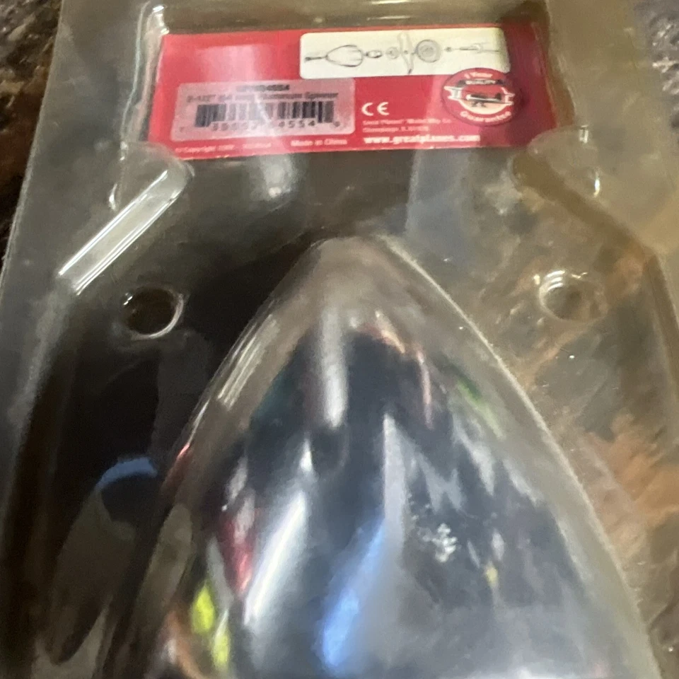 Giratorio de aluminio Great Planes de 2 1/2 pulgadas *solo cono* sin perno de montaje de placa negra Foto 3 de 4