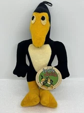 Vintage 1981 Viacon Heckle & Jeckle Plush Bird 12” By Mighty Star Original Tag